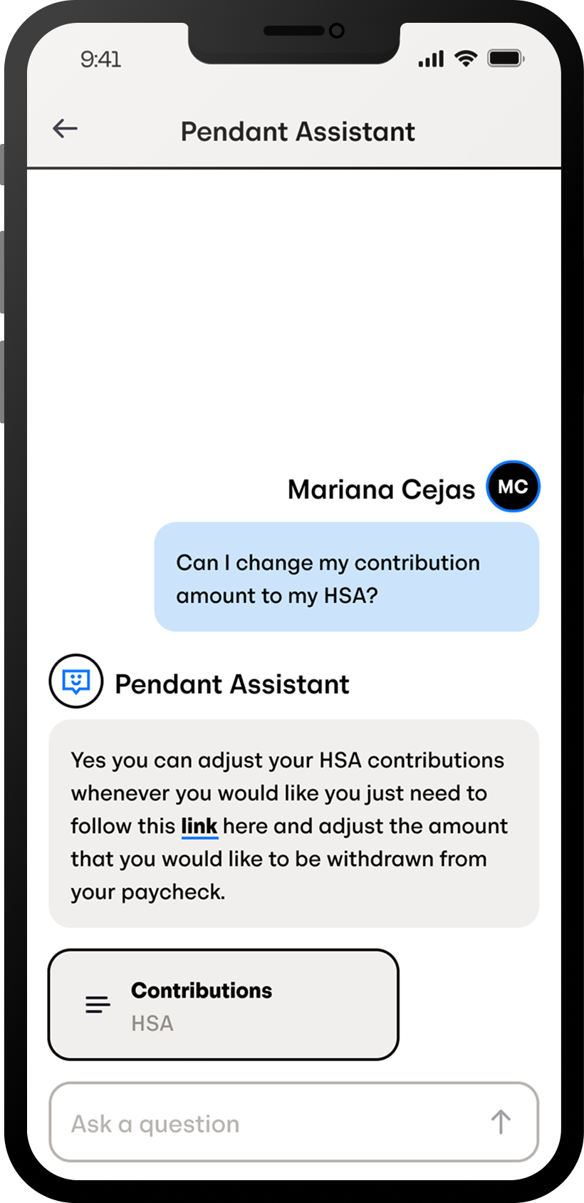 Mobile product image of AI Answers